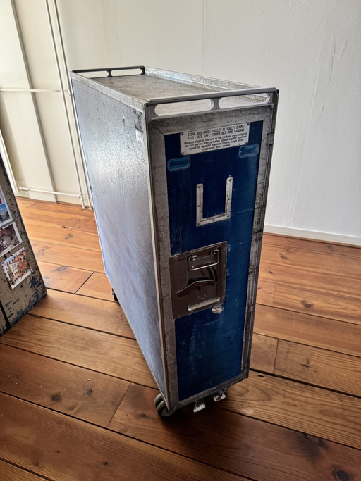 KLM Catering Trolley Blue