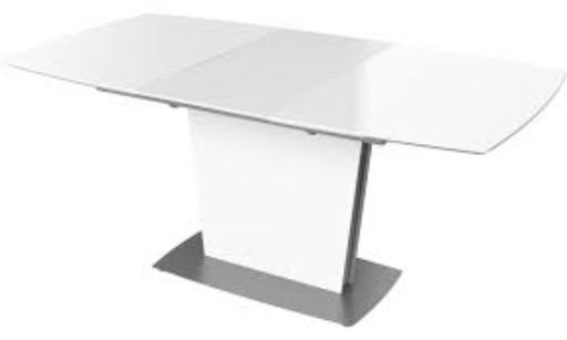 Mesa de comedor de diseño extensible y lámpara colgante de diseño (OPCIONAL)