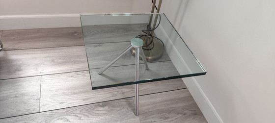 Image 1 of Mesa auxiliar de cristal Beek Maupertuus 50x50x35 cm