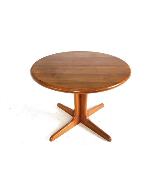 Vintage verlengbare eettafel, Koefoeds Hornslet ‘70