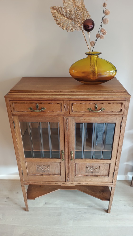 Image 1 of Magnifique vitrine Art déco de l'école d'Amsterdam