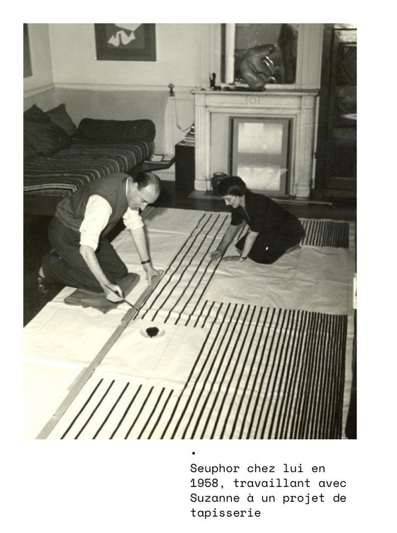 Image 1 of Œuvre signée par Michel Seuphor (Paris)