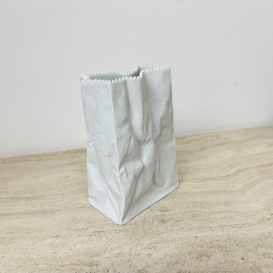 Image 1 of Rosenthal Paper Bag Vase by Tapio Wirkkala, 1970’s