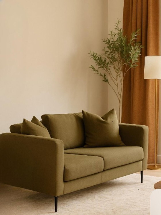 Image 1 of 2,5 zitbank modern merk Lijon 