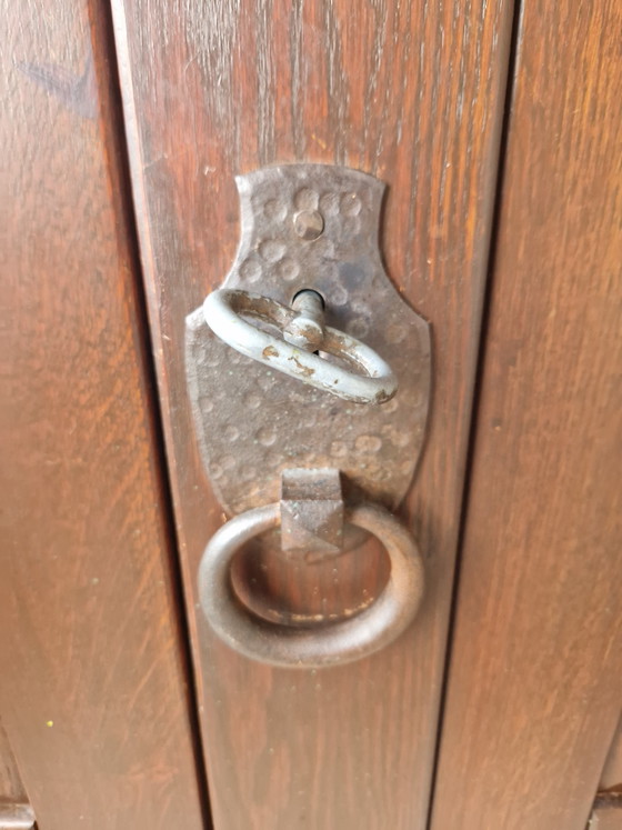 Klassieke Eikenhouten Broodkast – Mobili contenitori, Iron, Wood (photo 3 of 7)