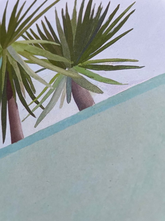 David Hockney (1937–2026), Pool und Treppe, 1971, Copyright David Hockney, Gedruckt in Dänemark – Posters (photo 10 of 13)