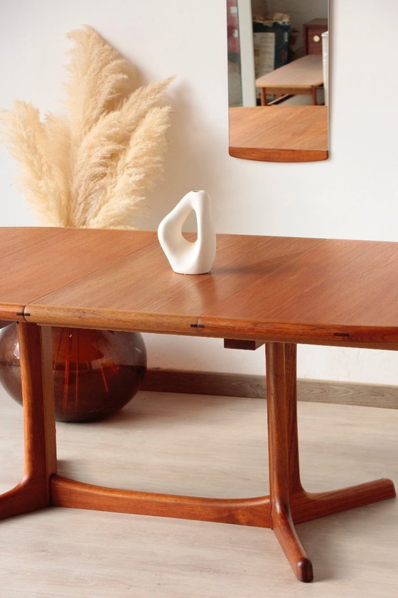 Image 1 of Vintage Dyrlund Teak Dining Table – The Excellence of Danish Design