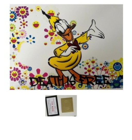 DEATH NYC - Murakami Donald Duck