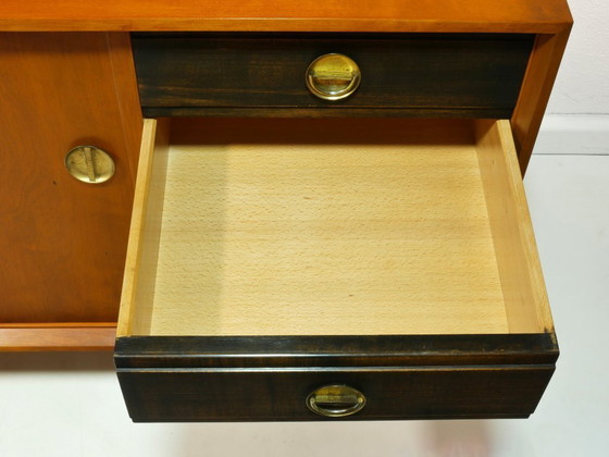 Image 1 of Vintage dressoir uit de jaren 60, ladekast in mid-century modern stijl, Duitsland