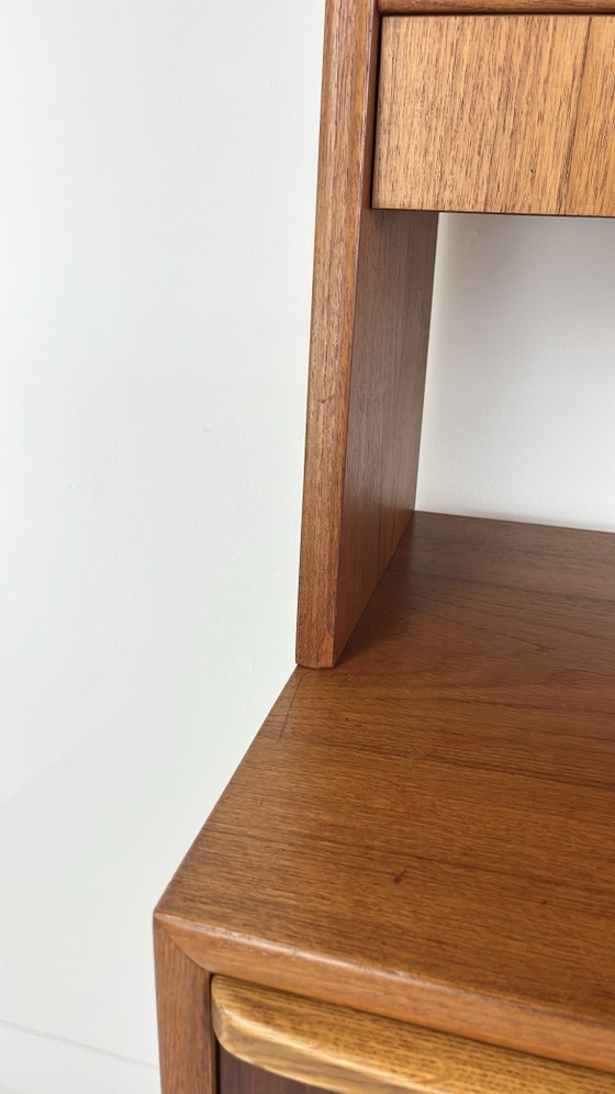 Swedish vintage teak veneer bookcase – Wall cabinet, Wood (photo 14 of 20)
