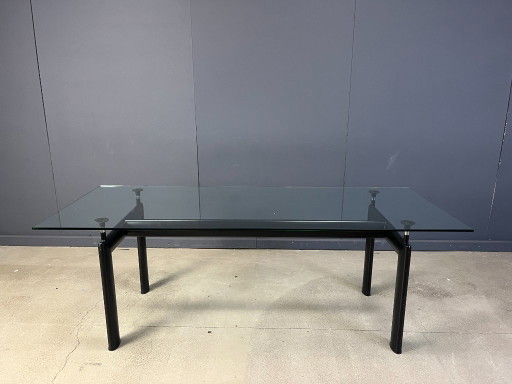 Dining table LC6 by Cassina, 1990s