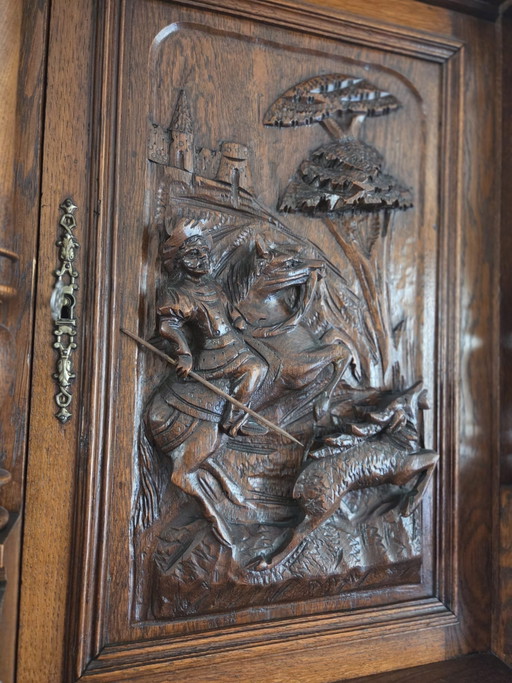 Louis XIV Buffet Cabinet – kasten, Wood (photo 2 of 5)
