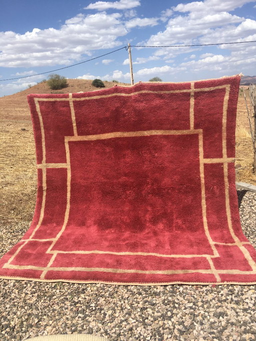 Eccezionale tappeto M'rirt 281 x 251 cm