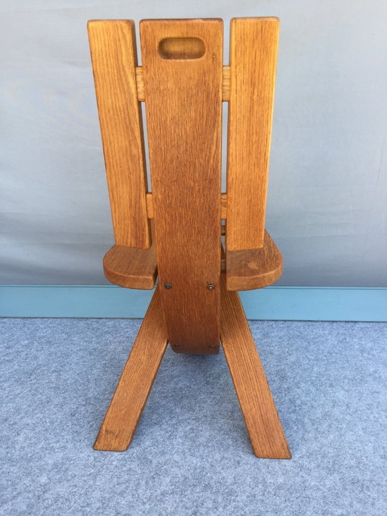 Image 1 of PIERRE CHAPO / SELTZ - 4 VINTAGE CHAIRS