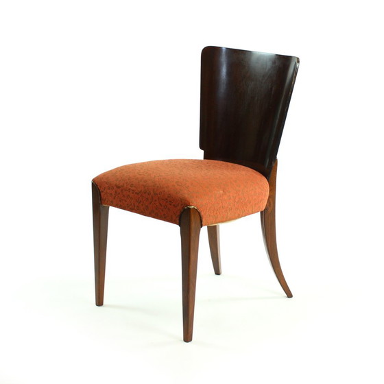 Image 1 of Set of 4 Dining Chairs H 214 by Jindrich Halabala, Set of Four, Czechoslovakia, 1930s