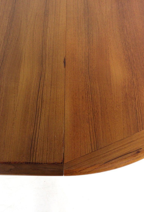 Silkeborg Ronde 1x Verlengbare Teak Eettafel Deens – Wood (photo 11 of 17)