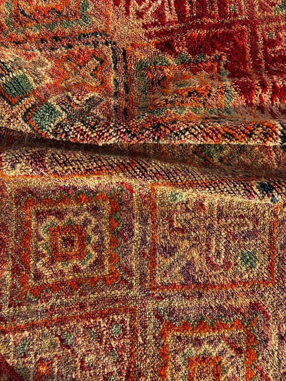 Image 1 of Vintage Moroccan Boujad Rug 180x290 cm – Handmade Berber Wool Rug