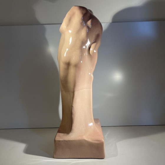 Sculture Il Bacio di Cris Agterberg per Roger Guerin, 1940 – Ceramic, Art Deco (photo 9 of 11)