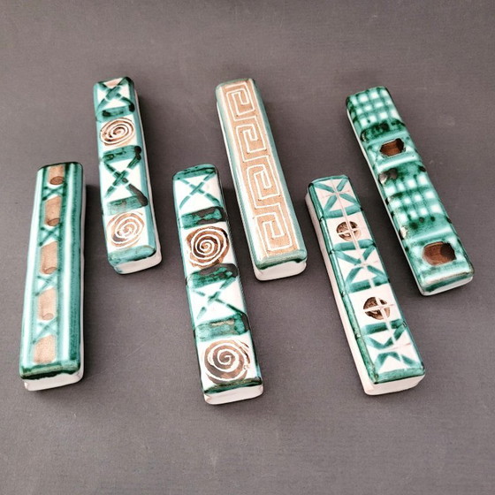 Image 1 of 6 Robert Picault Vallauris knife rests