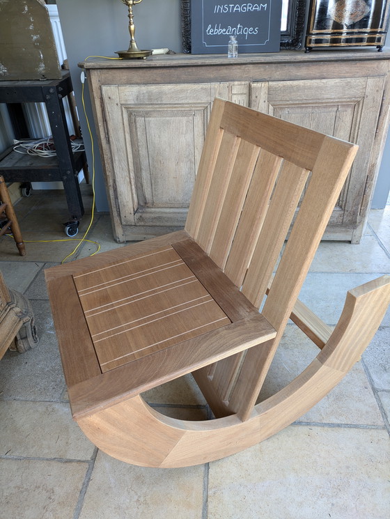 Image 1 of Sedia a dondolo