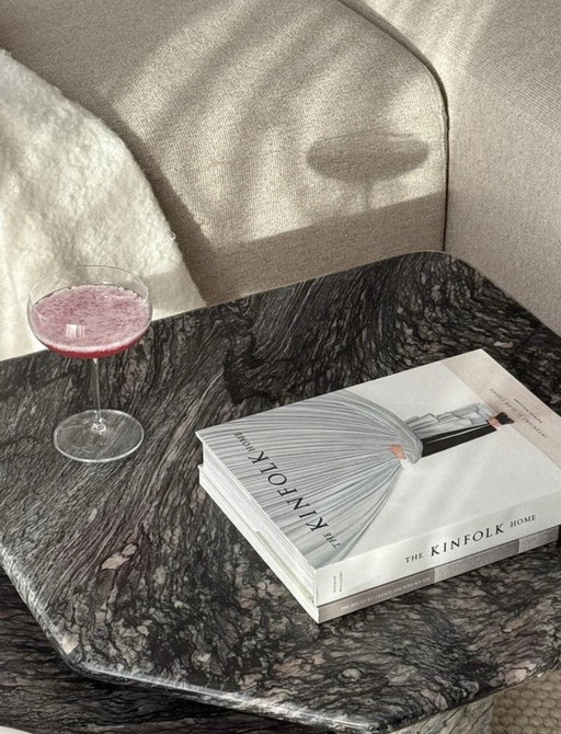 Vintage marble coffee table set