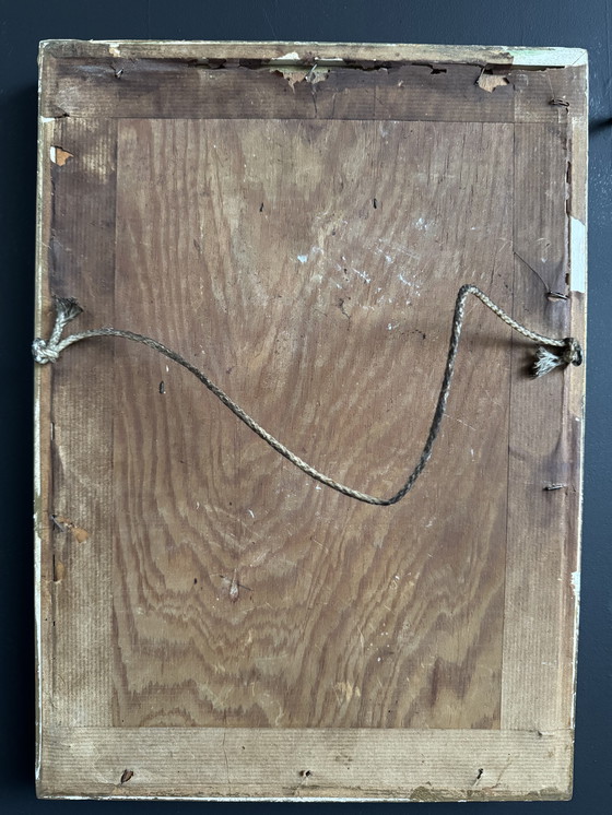 Image 1 of Icona dipinta e metallo sbalzato, Polonia, inizio XX secolo