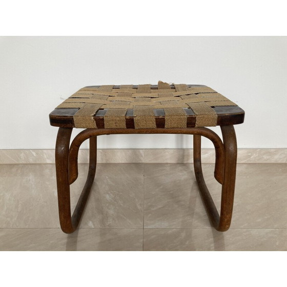 Image 1 of Vintage Stool Thonet B313 by Frank Josef  1930