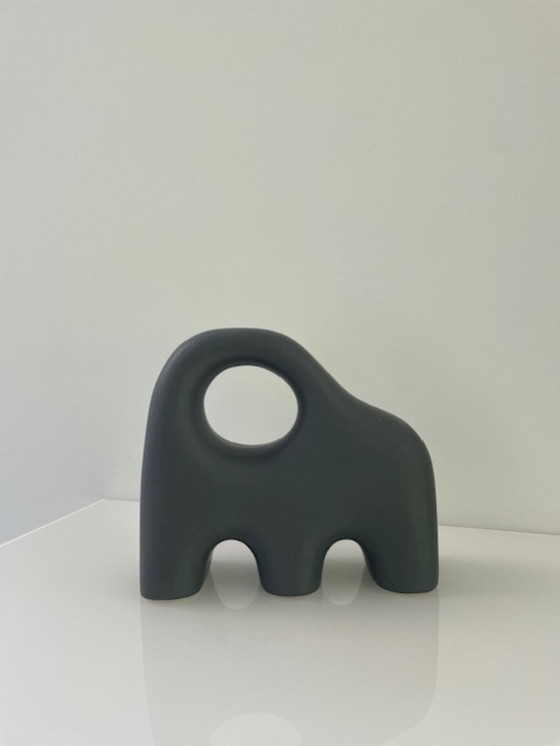 Image 1 of Modern ceramic sculpture - minimalist & organic design