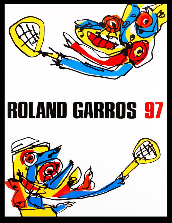 Image 1 of Saura, Antonio - Roland Garros, 1997 - Farboffsetlithografie