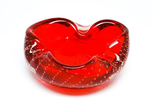 Sommerso Murano glazen schaal van G. Ferro, Italië, jaren 1950 – schalen, Murano Glass (photo 2 of 8)