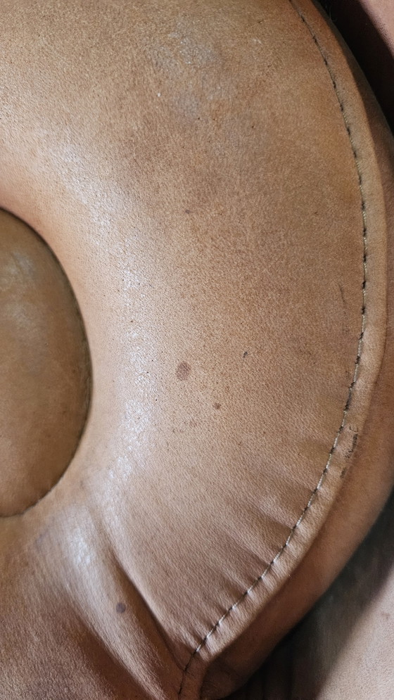 Vintage ArX Gioconda designbank, Maroeksa Metz – 2 zitsbanken, Leather (photo 9 of 10)