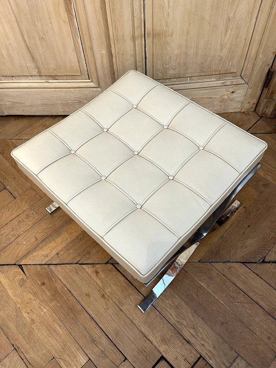 Image 1 of BARCELONA Sessel und seine Fußstütze Mies van der Rohe KNOLL