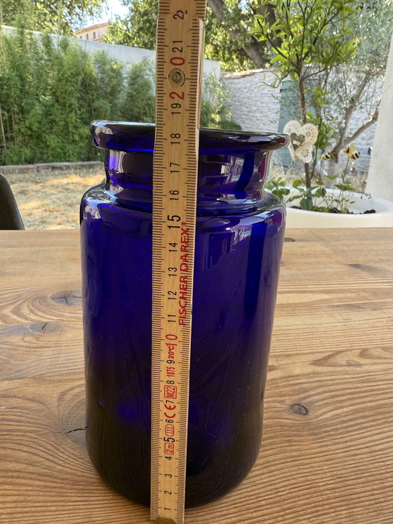 Image 1 of Kobaltblauwe apothekerspot Memphis Klein Maeght