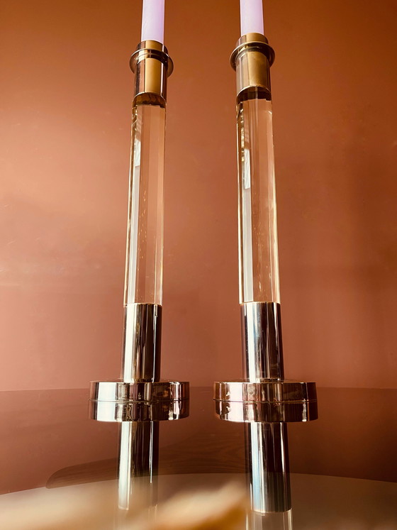 Image 1 of Juego de portavelas de lujo XL Fink
