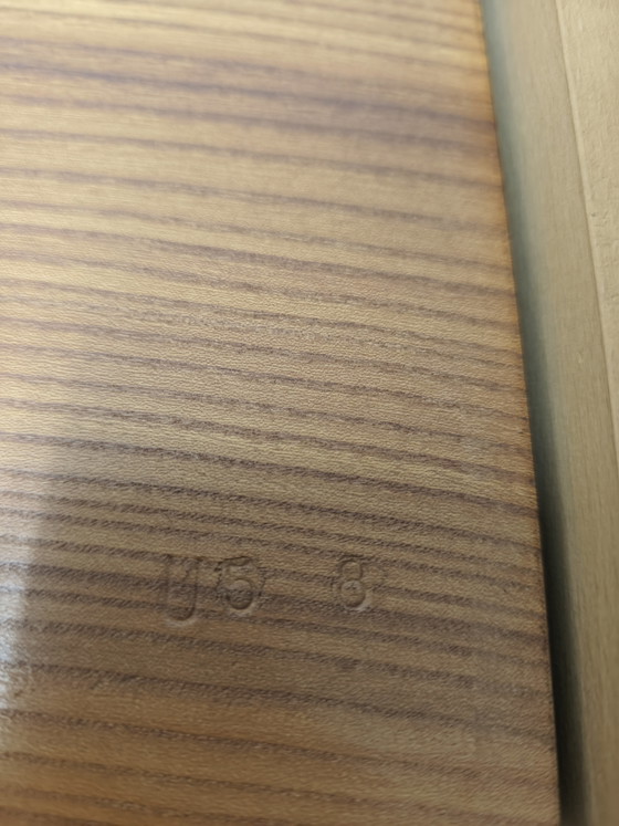 Beautiful Vintage Extendable Dining Table | Dark Wood (125-178 cm) (photo 7 of 7)