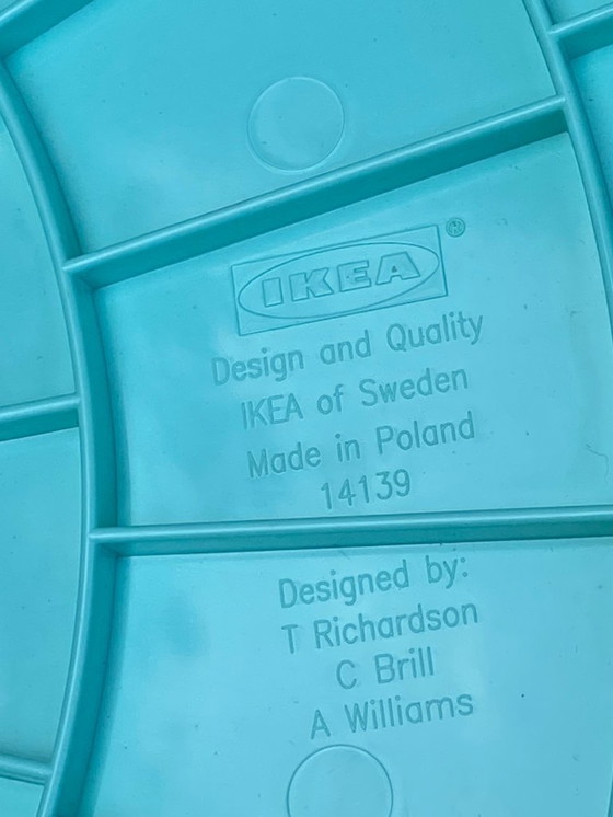 Image 1 of IKEA PS 2014 round coffee table with multiple modular tiers