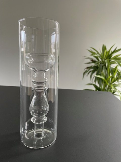 Image 1 of Set of 2 Serax "Tube" Windlights/Vases - design René Barba
