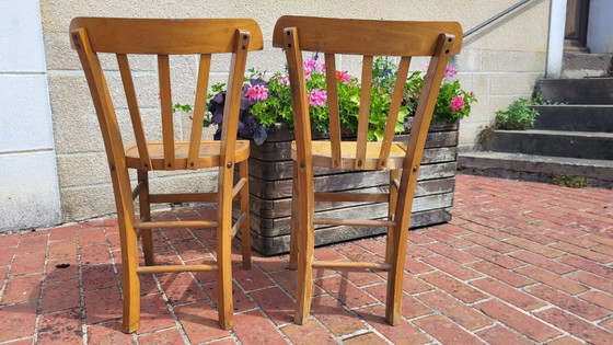 2 sedie da bistrò – Sedie da pranzo, Wood, Vintage (photo 6 of 8)