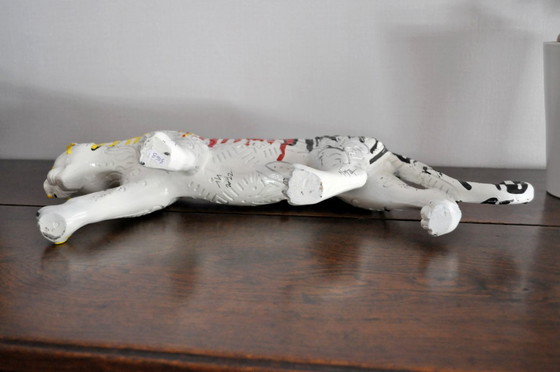 Image 1 of Scultura - Pantera - Pezzo unico 1/1 - Tecnica mista - Ninjared (rif. 3163)