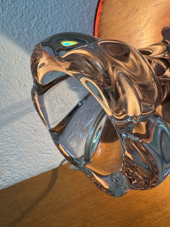 Image 1 of 60's crystal table lamp