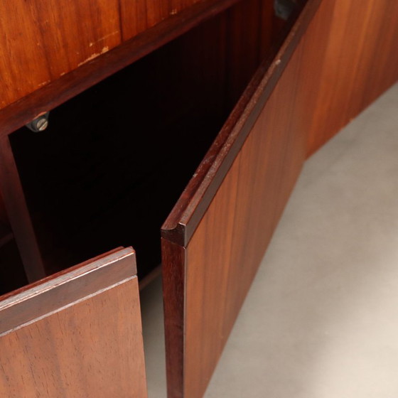 Buffet des années 1960 en bois et marbre – Buffet bas, Wood (photo 8 of 12)