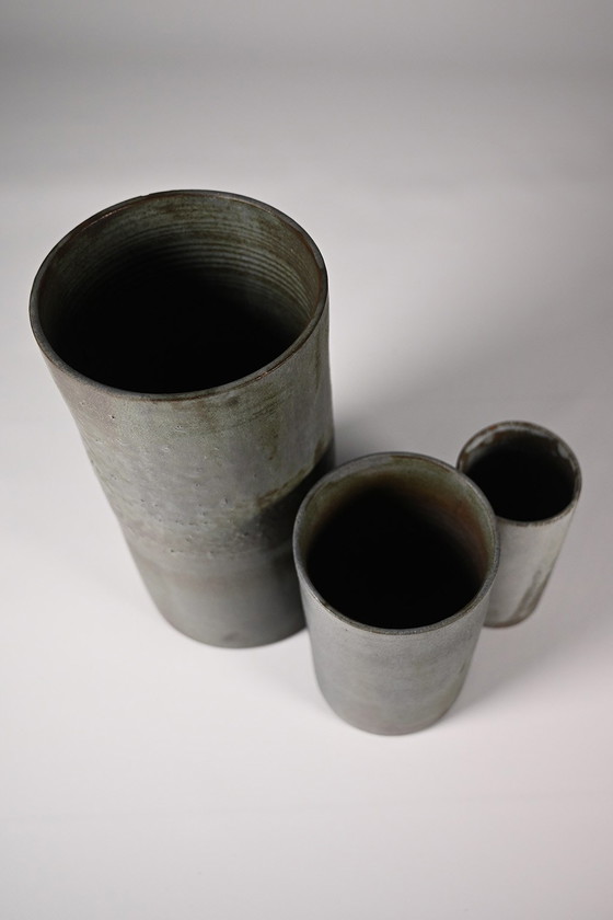 Image 1 of Ensemble de vases cylindriques Studio Keramik