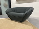 Leolux Pode Colla Sofa Loveseat Green Mosaic Fabric