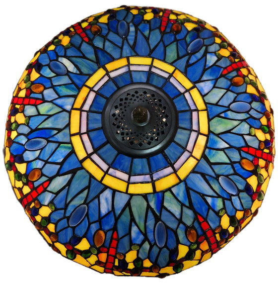 Image 1 of Wunderschöner großer Tisch im Tiffany-Stil 78x45