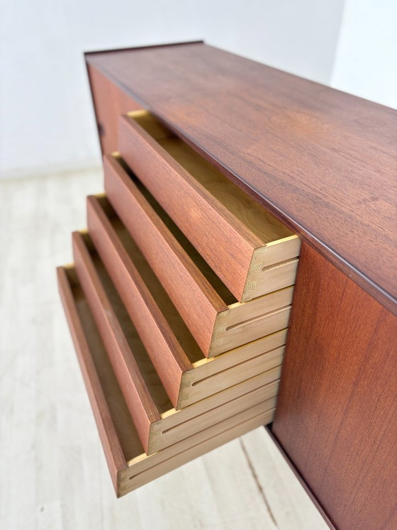 Image 1 of Scandinavian Design - Hugo Troeds / Teak Sideboard / Vintage Sideboard / 1960s Sideboard