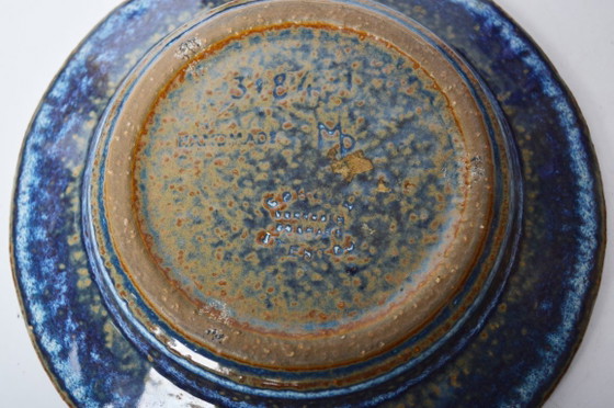 Image 1 of Piatto Soholm di Maria Philippi / Ceramica artigianale / Danimarca, anni '60