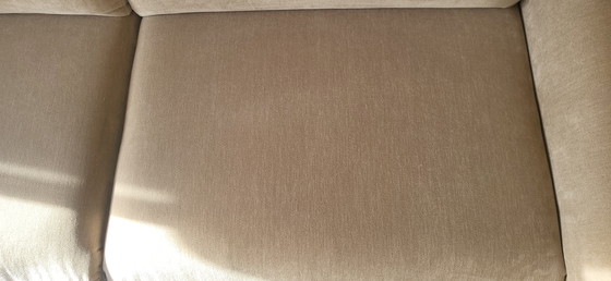 Image 1 of Electric Adjustable 3-Seater Sofa, Color Beige/Taupe