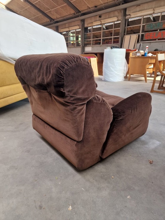 Image 1 of Chaises de salon modulaires design italien vintage 1970's