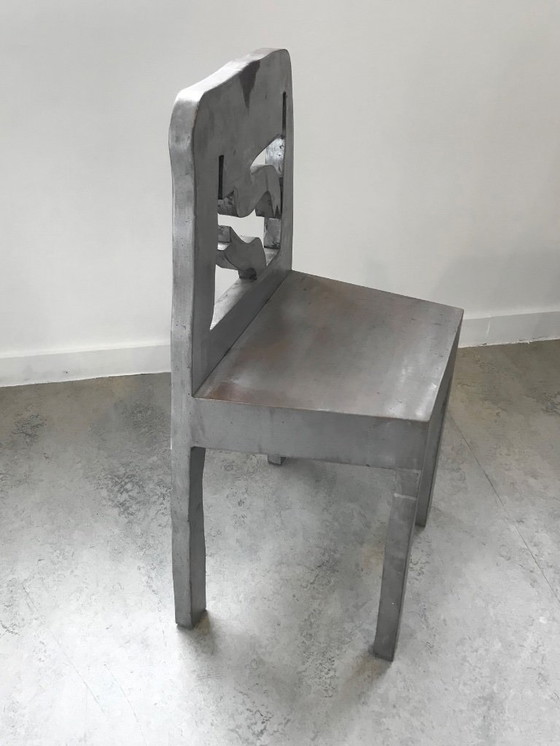 Image 1 of Klaas Gubbels Stoel object staal