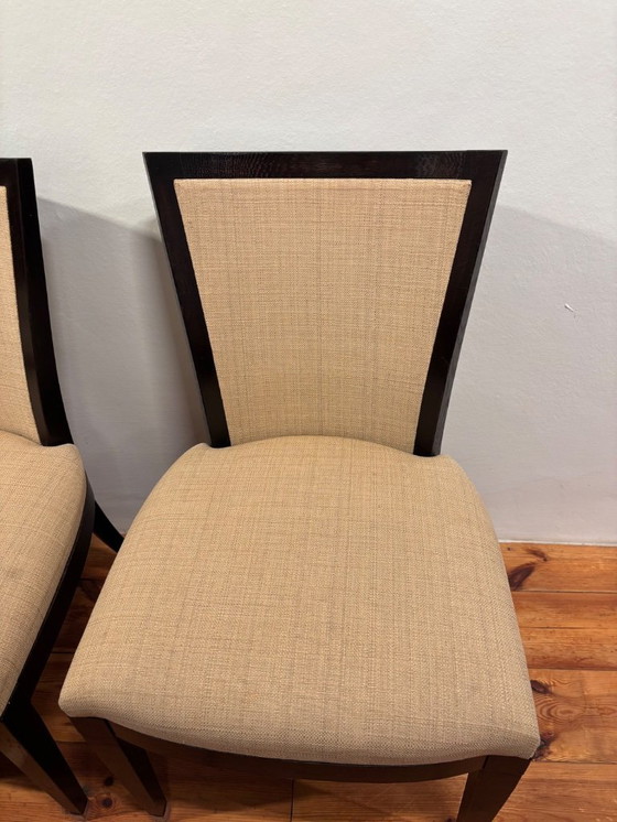 Image 1 of Sillas de comedor John Hutton - Juego de 4 sillas de diseño